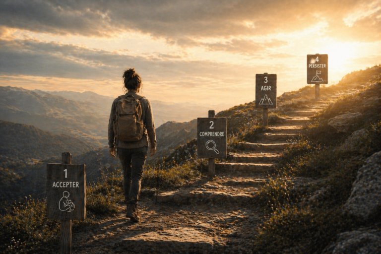 4 étapes pour surmonter les moments difficiles